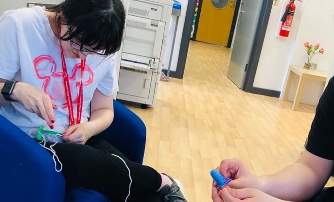 Pom Poms For Puppies Rebecca Newcastle College