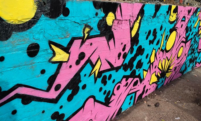 Top Car Park Illustration Close