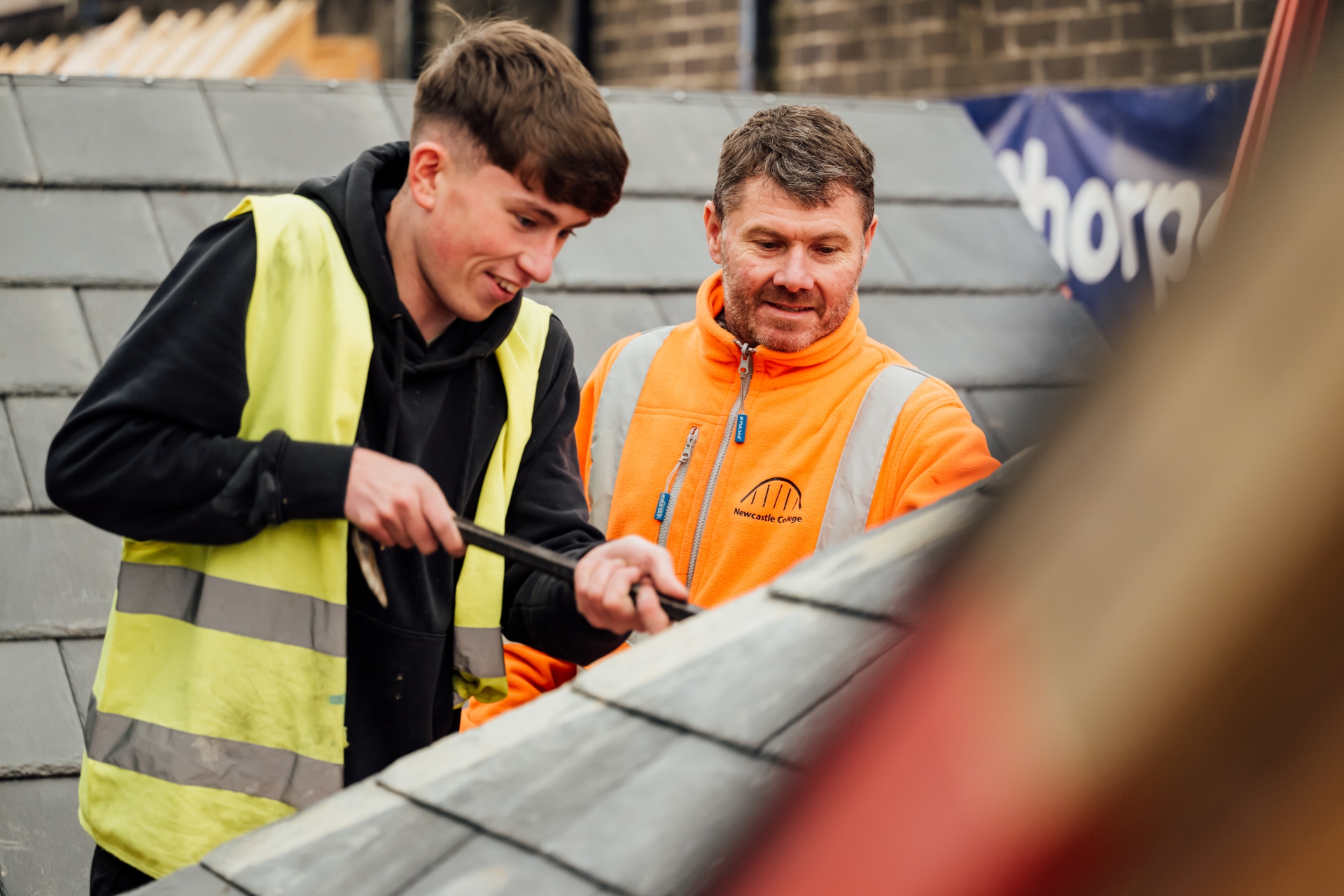 Newcastle College Construction Roofing 1