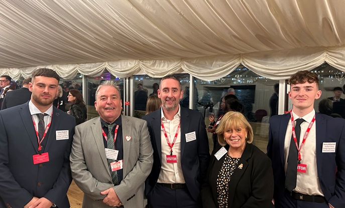 Newcastle College And Mary Glindon MP