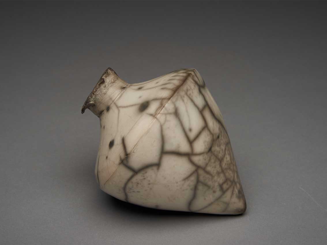 Level 2 Ceramics Student Work - conical vase