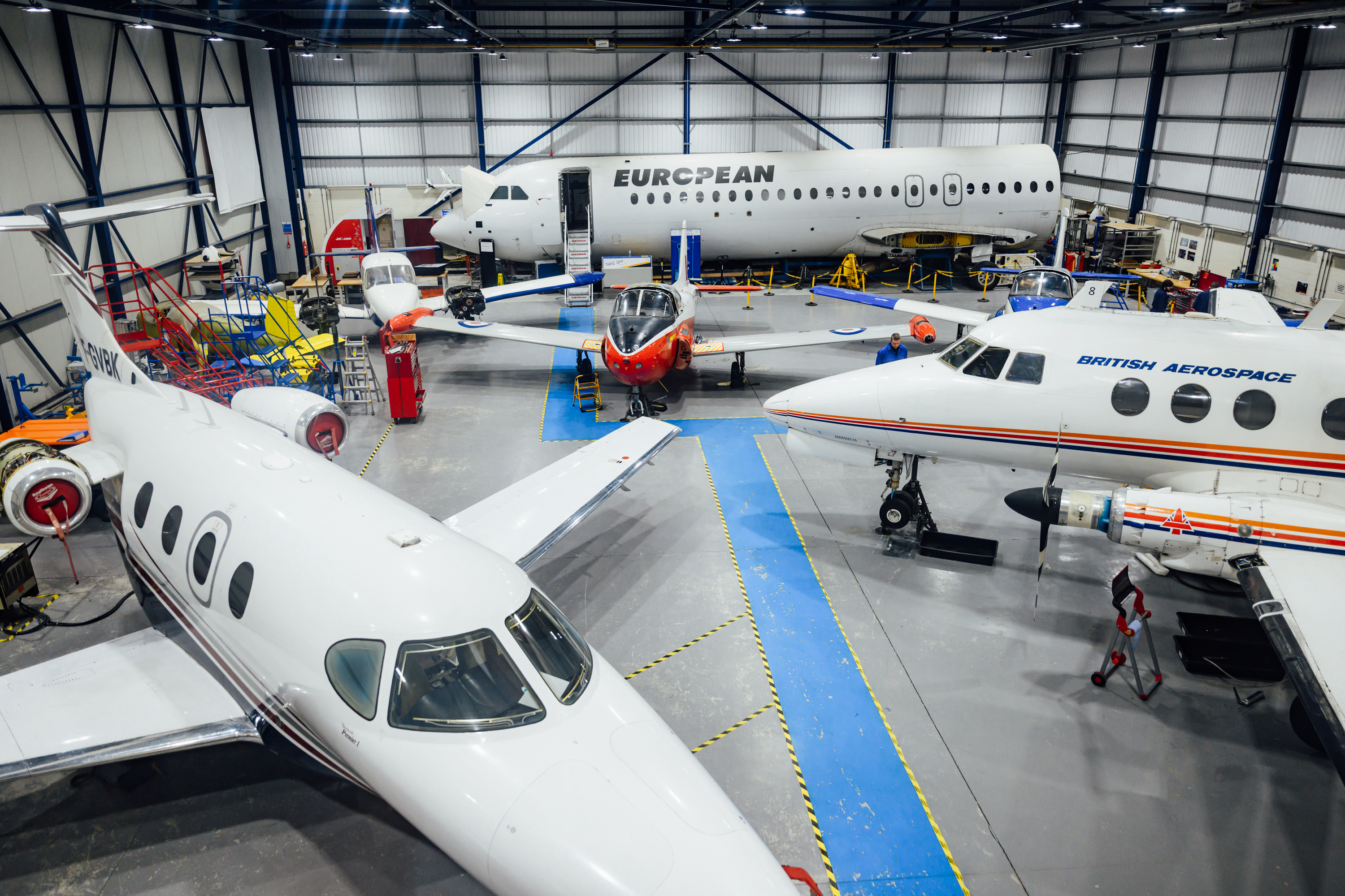 Newcastle College Aviation Academy Hangar