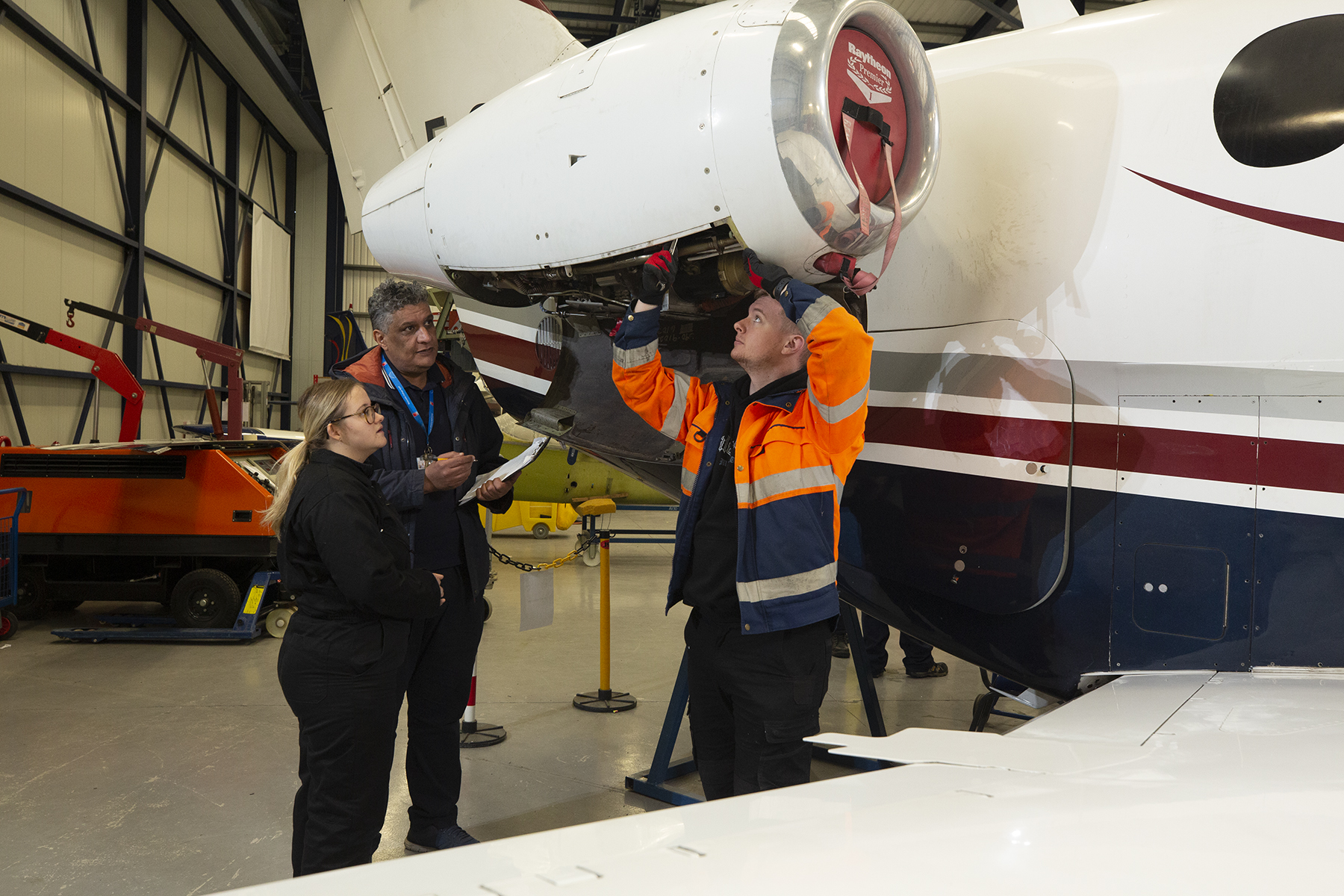 Tutor With Student Working