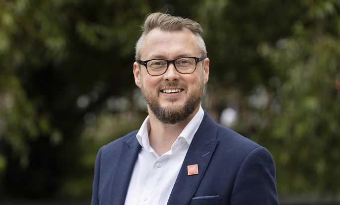 Jon Ridley, Principal Newcastle College Headshot