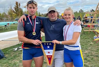 Erine Clegg French Rowing Champion