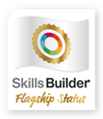 Skills Builder Flagship Status logo
