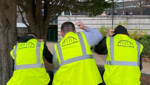 Newcastle College Construction Students 1