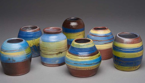 Level 2 Ceramics Student Work - small pots