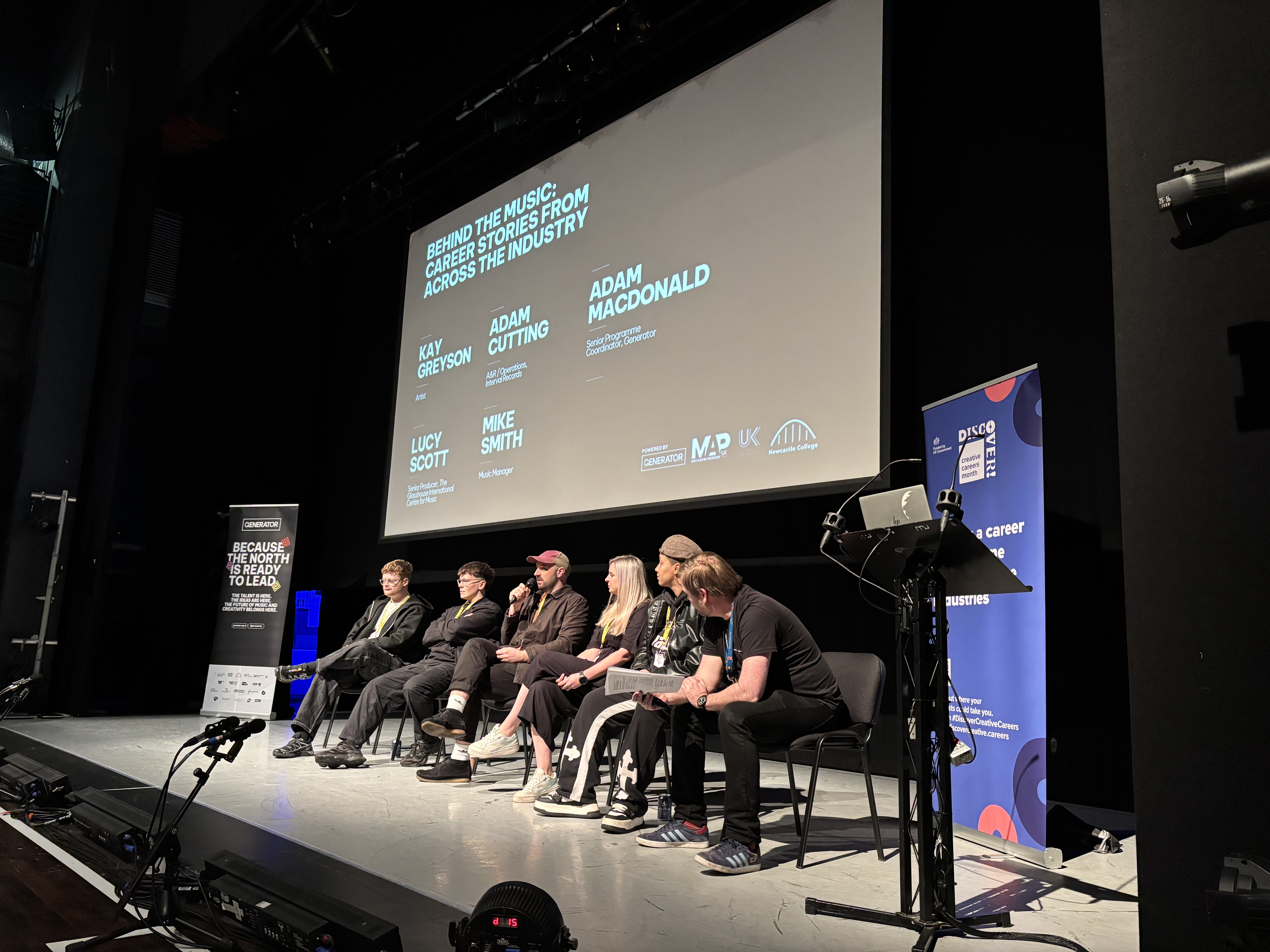 Generator Music Panel