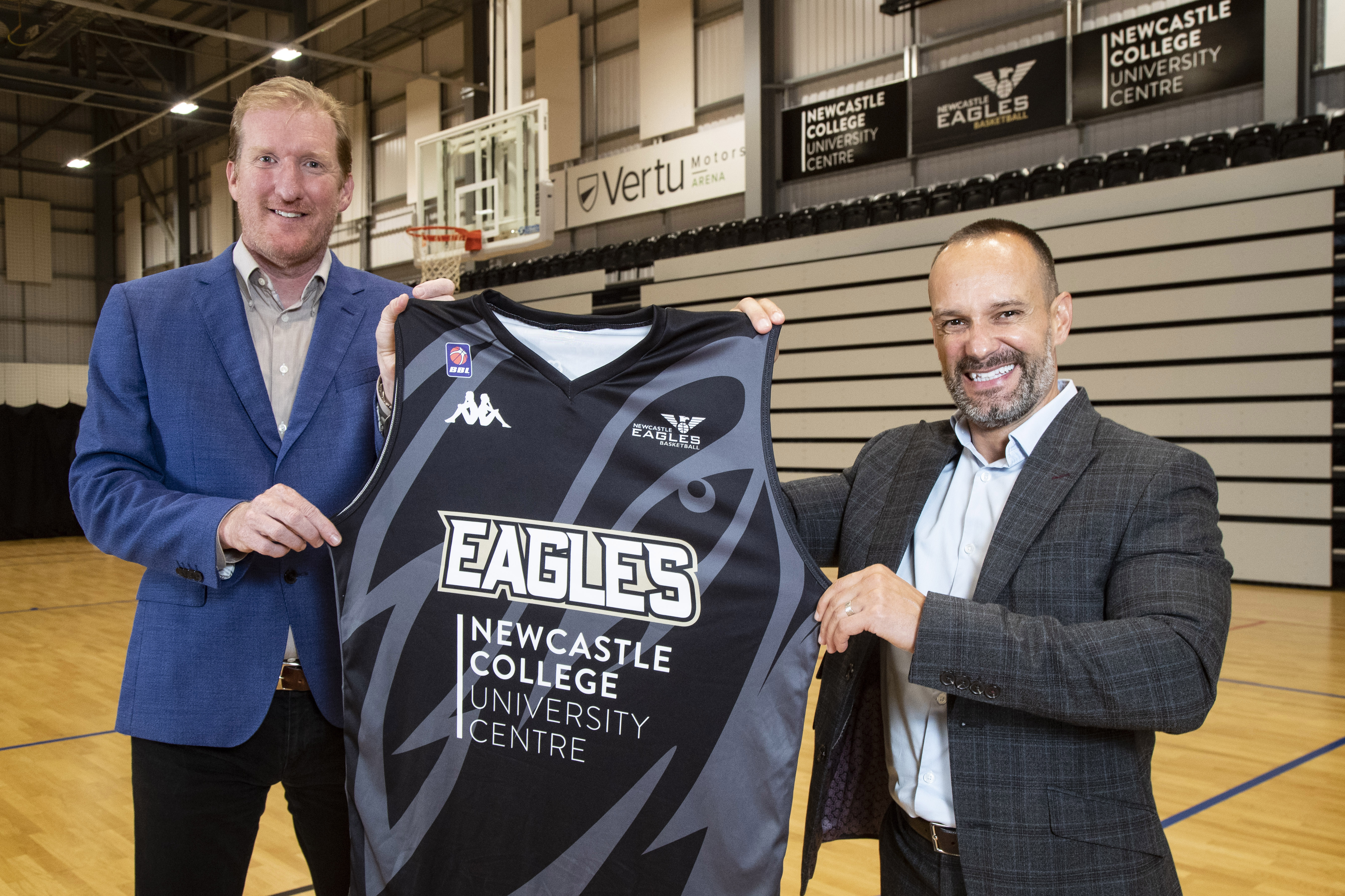 2022 09 07 Newcastle College University Centre Paul Blake And Scott Bullock