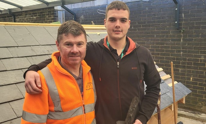 Owen Edwards And Tutor Jay Lewis