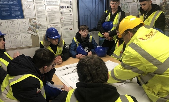 Walter Thompson Construction Welcomes Newcastle College Students