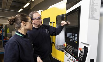 Apprentices - Engineering Apprentice on site with employer