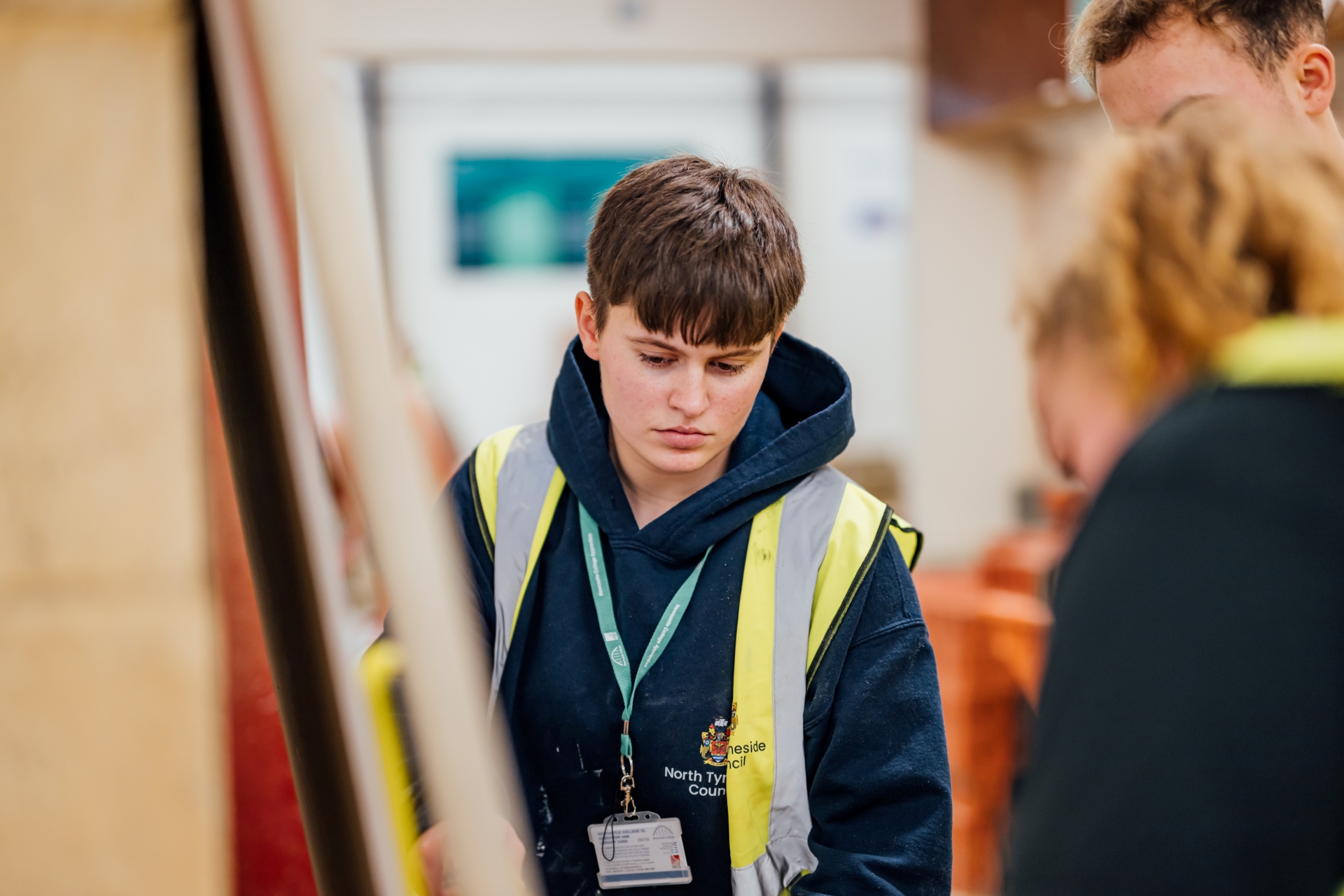 Newcastle College Construction Plastering 3