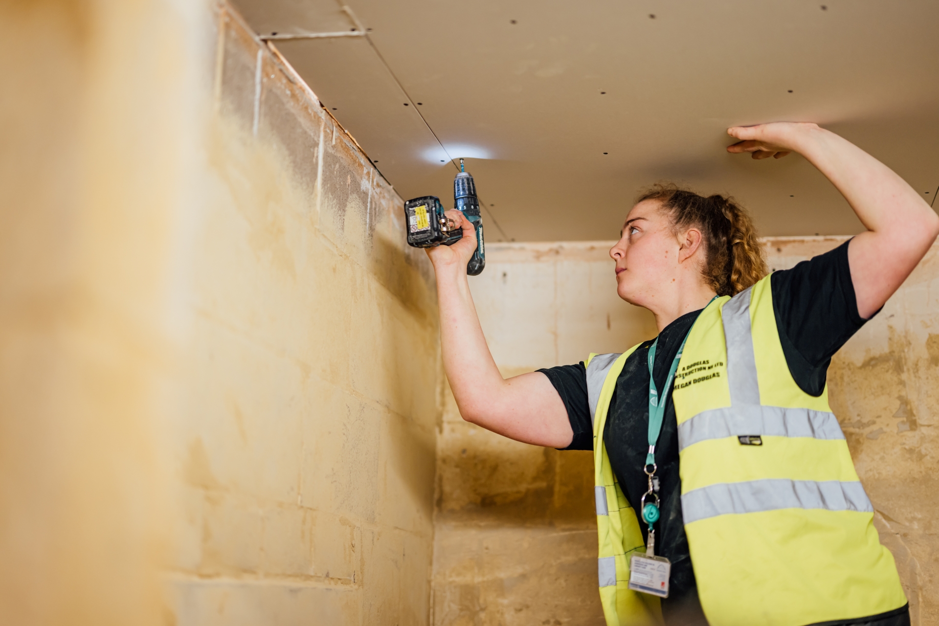 Newcastle College Construction Plastering